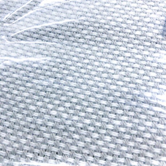 NWT Threshold Stripe Cotton Bed Blanket Grey White - Picture 8 of 8